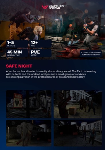 Safe Night — catalogue page