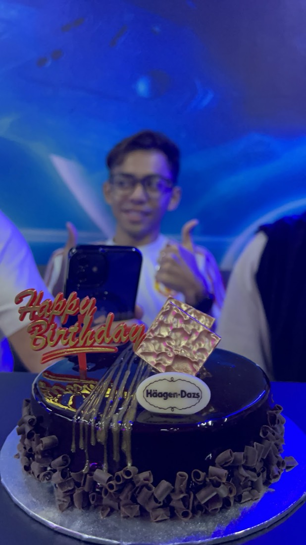 Birthday cake moment at the arena — photo from a guest's Google review
